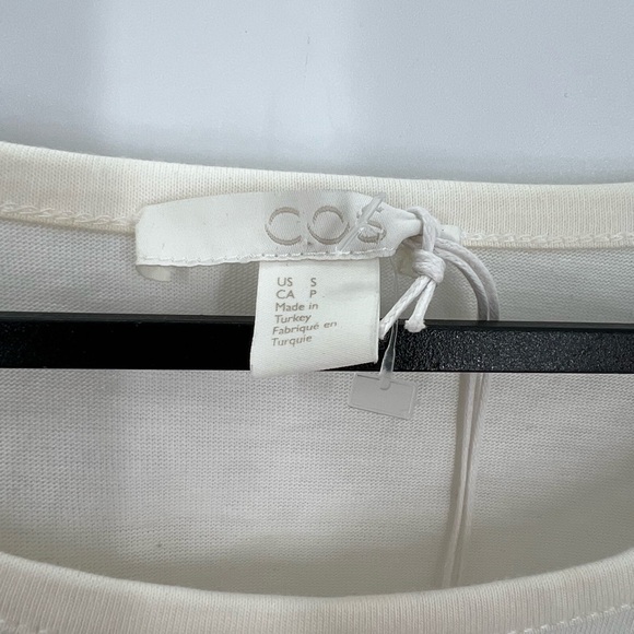 COS Oversized T-Shirt Knotted Tank Double Layer Multi Functional Mini Dress - Picture 5 of 8